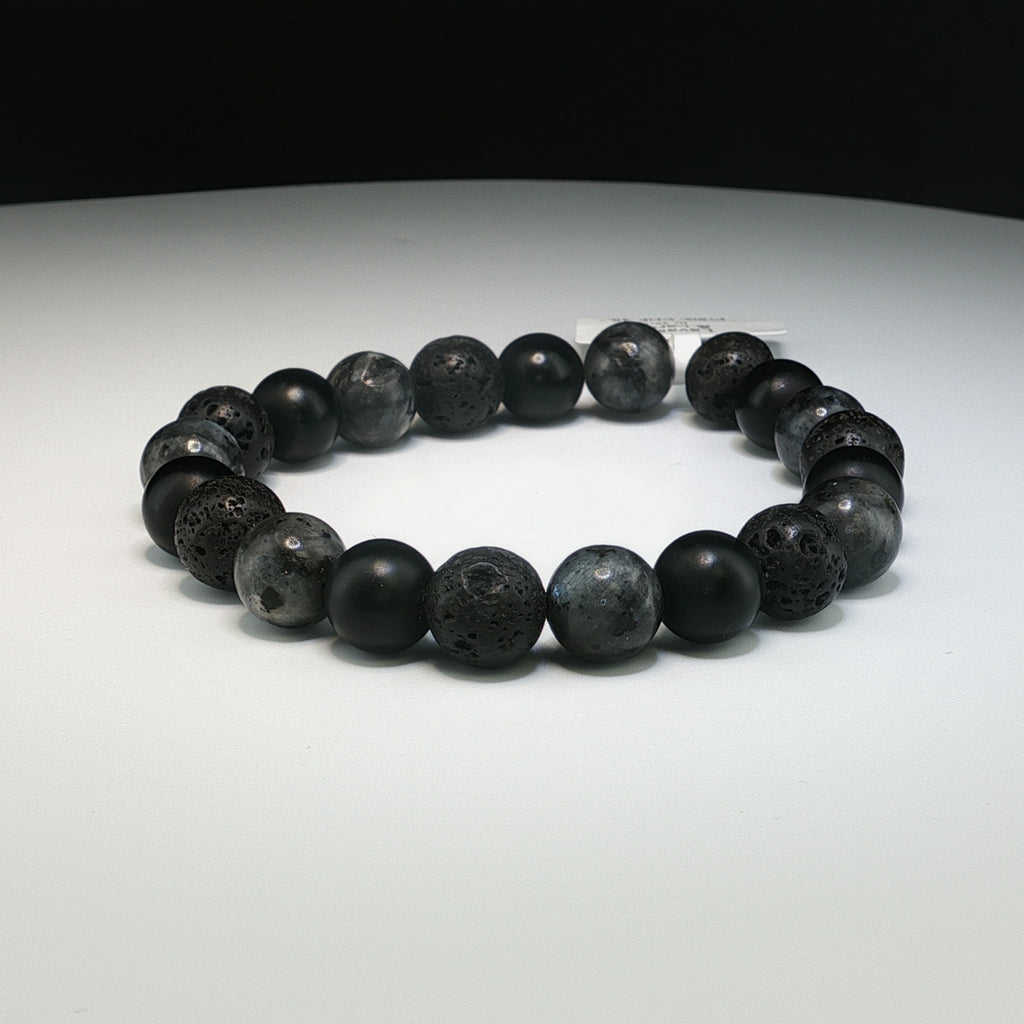 Lavastein & Larvikit Armband