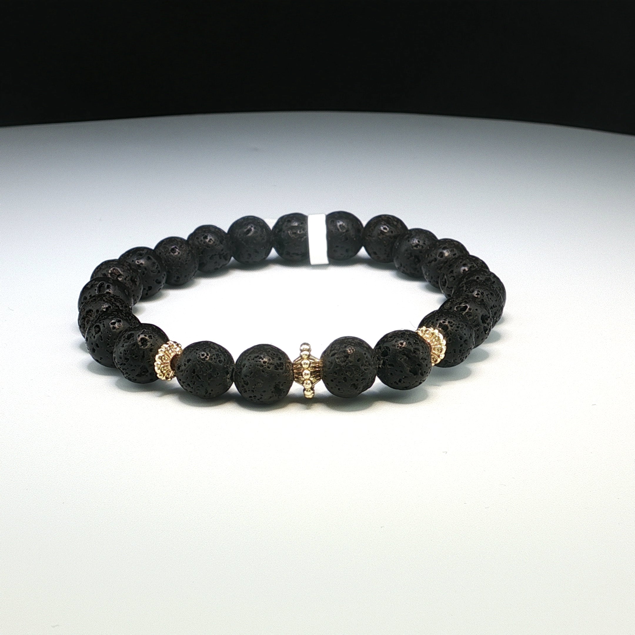 Elegantes Lavastein Armband