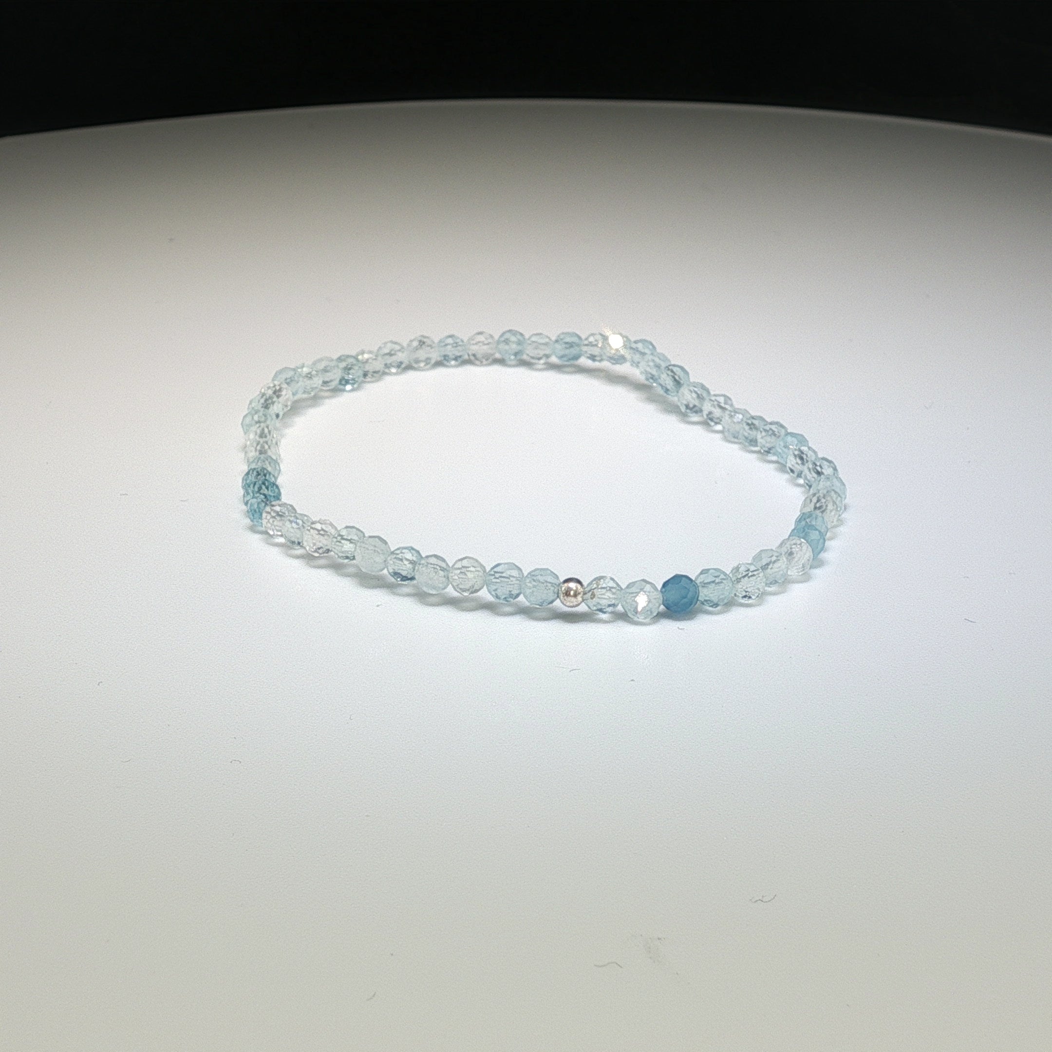 Aquamarin Armband