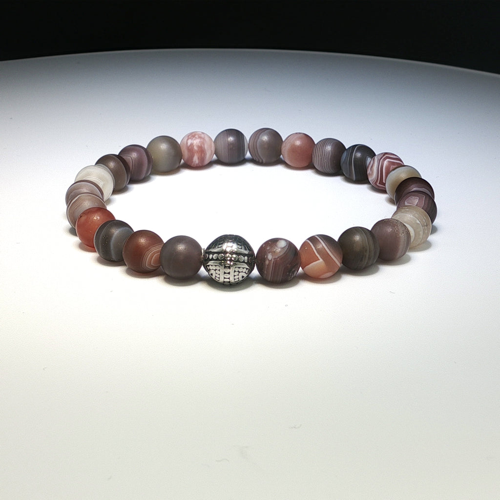 Botswana Achat Armband