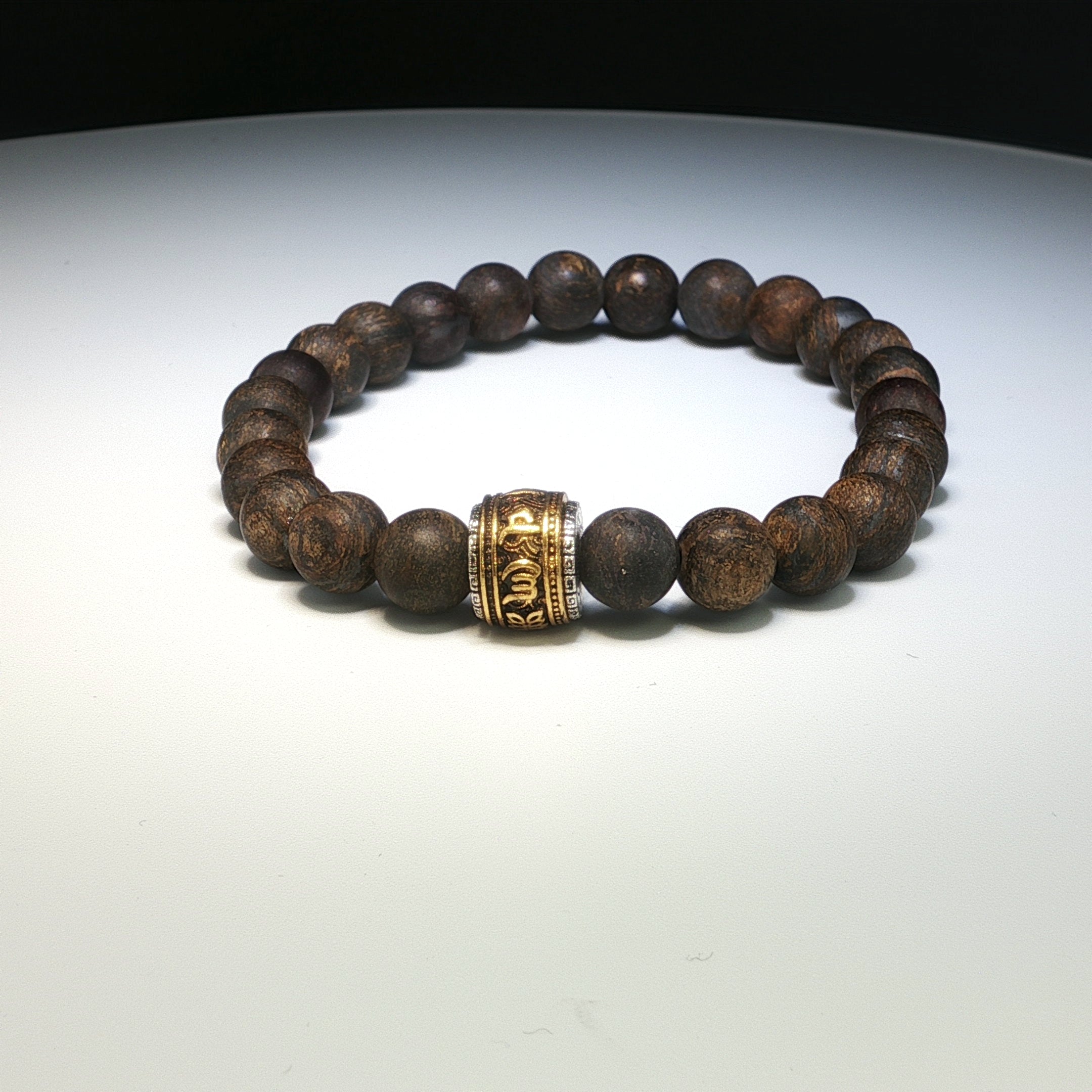Bronzit matt Armband