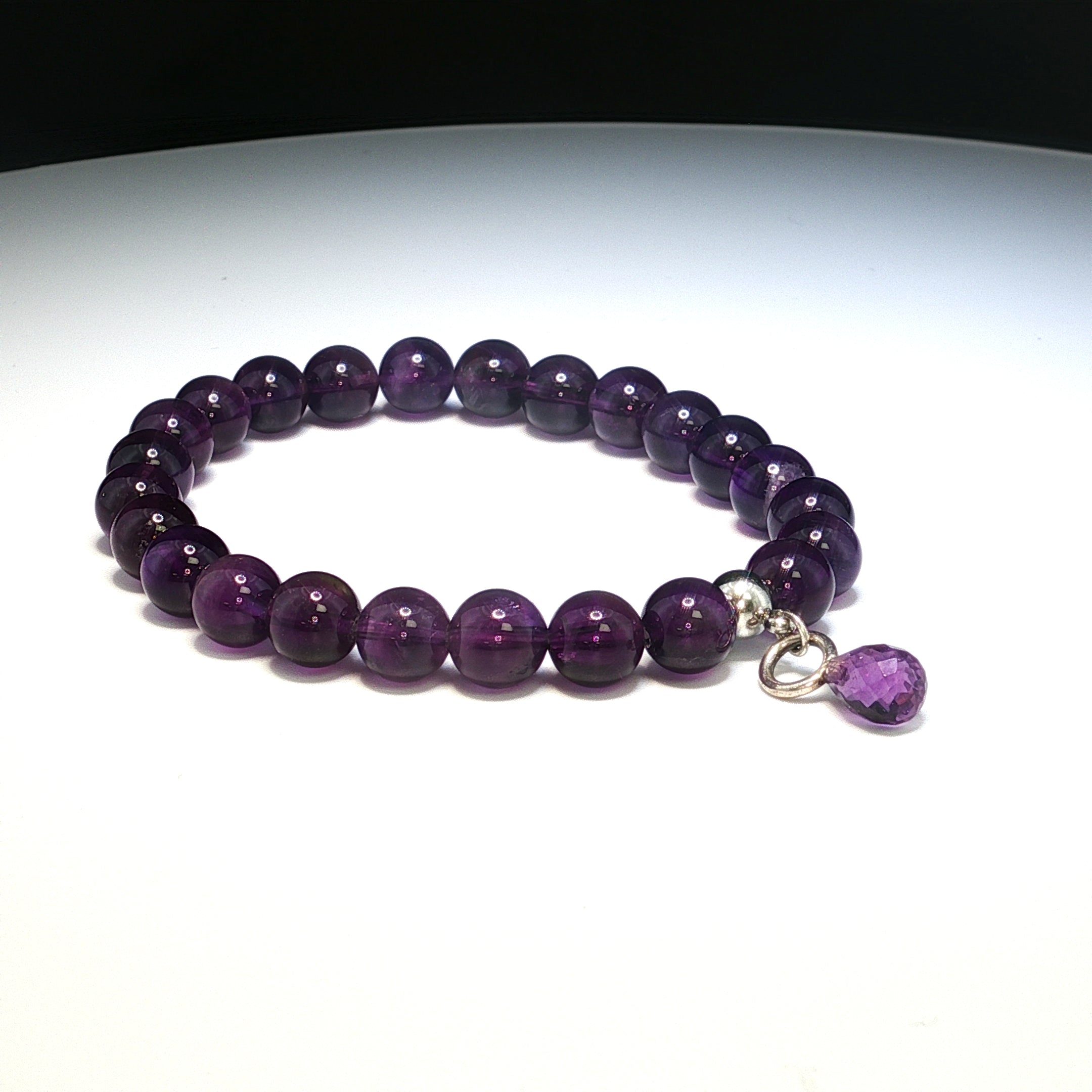 Elegantes Amethyst-Armband