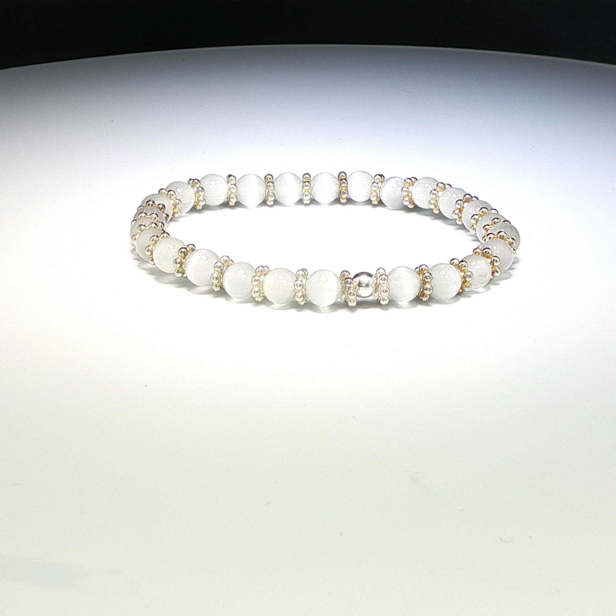 Selenit Armband