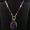 Amethyst & Bergkristall Halskette