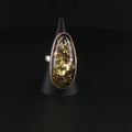 Grüner Bernstein Ring