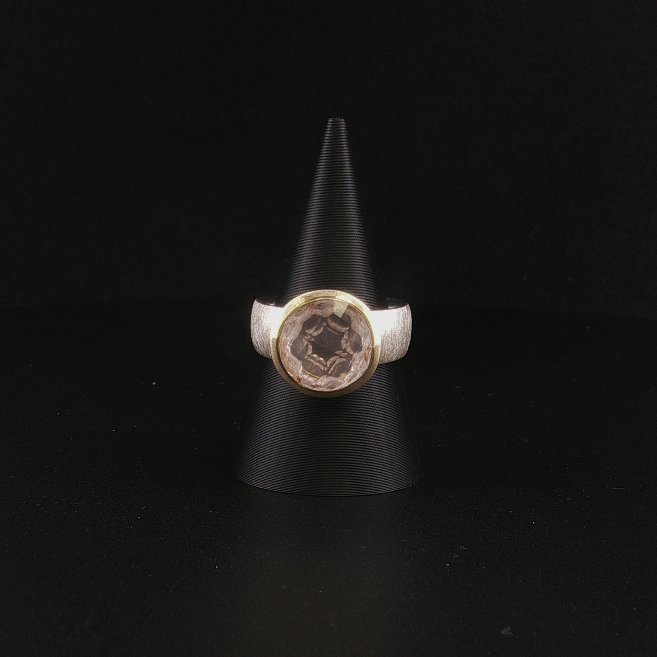 Rosenquarz Ring