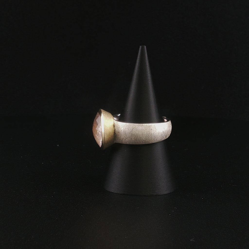 Rosenquarz Ring