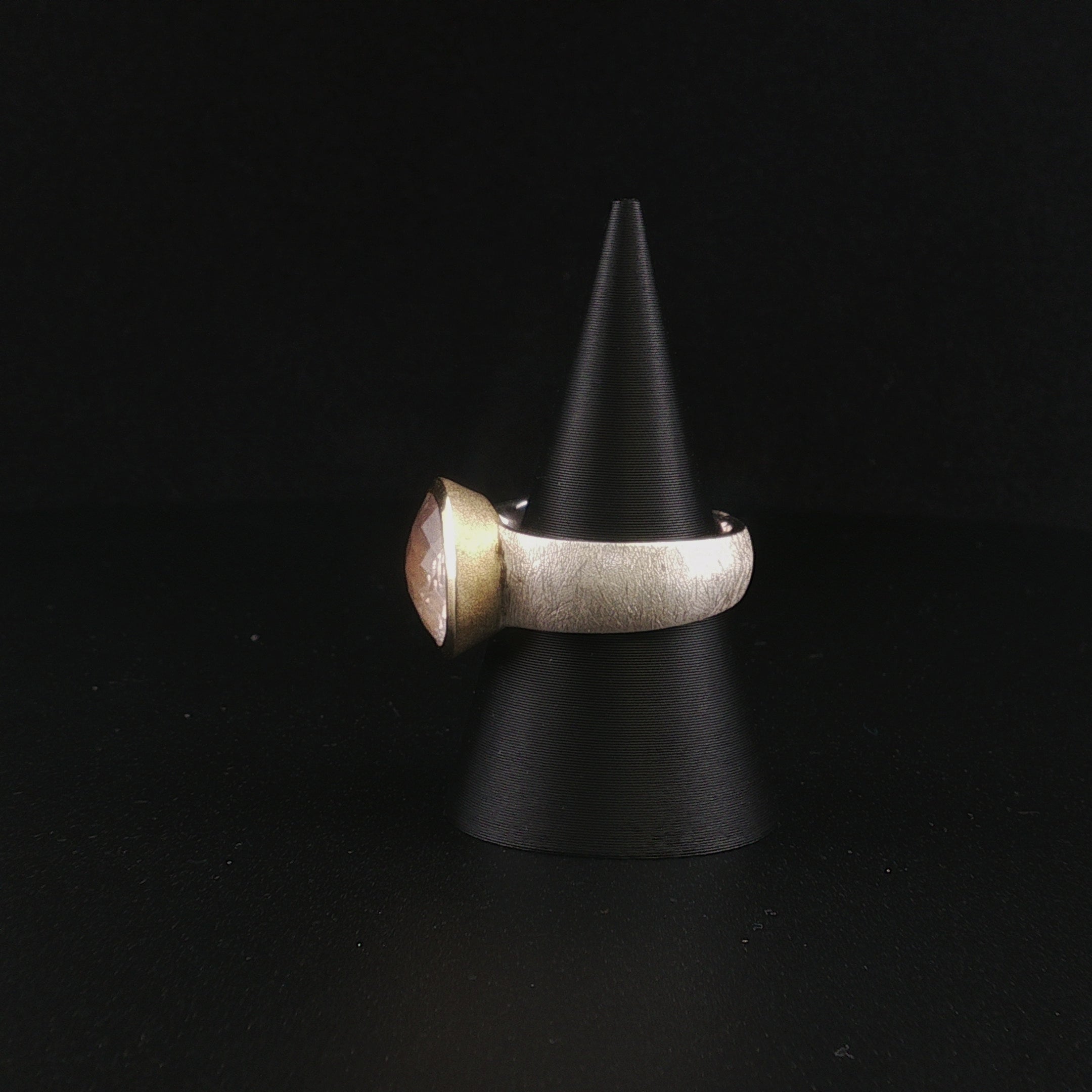 Rosenquarz Ring