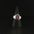 Purpel Labradorit Ring