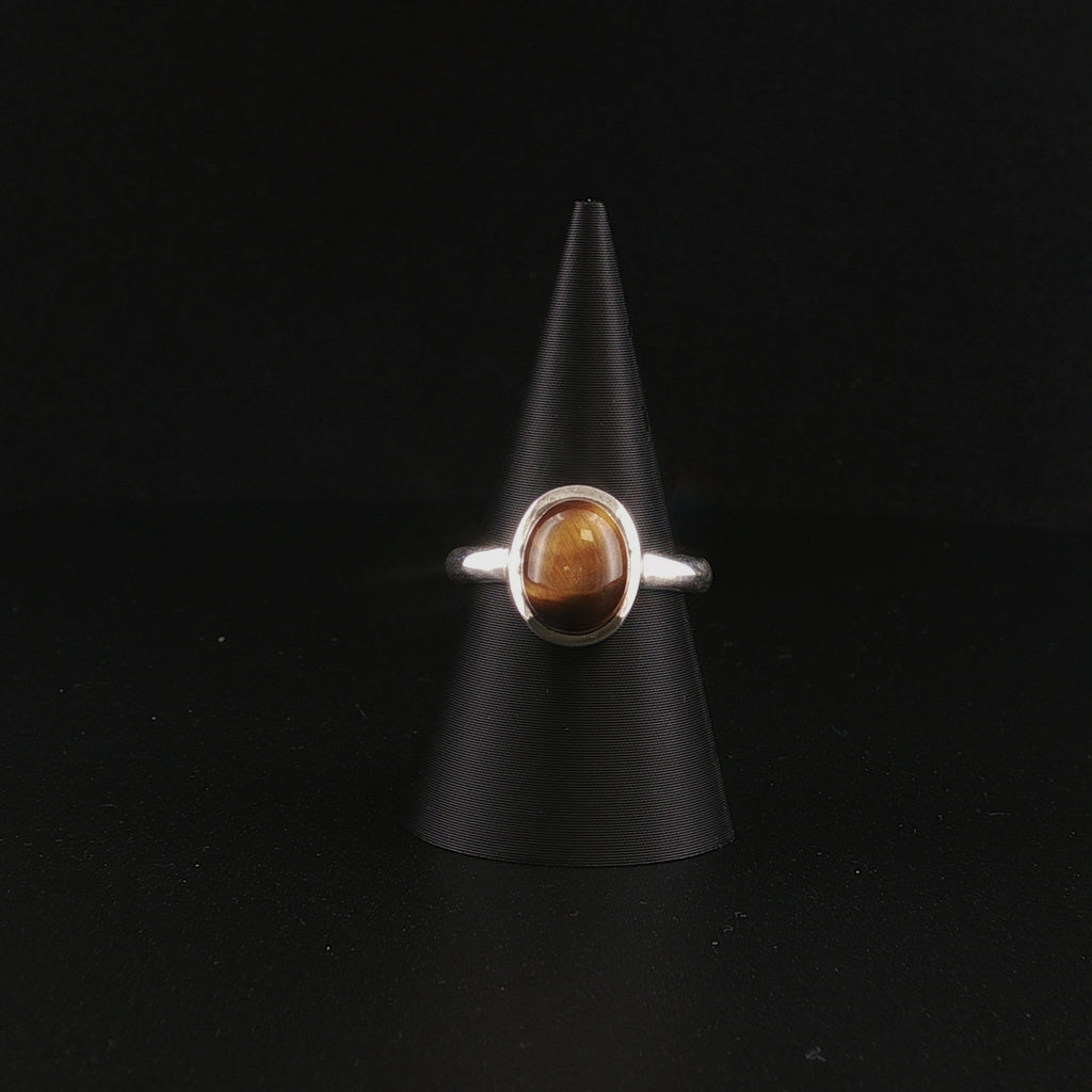 Tigerauge Ring
