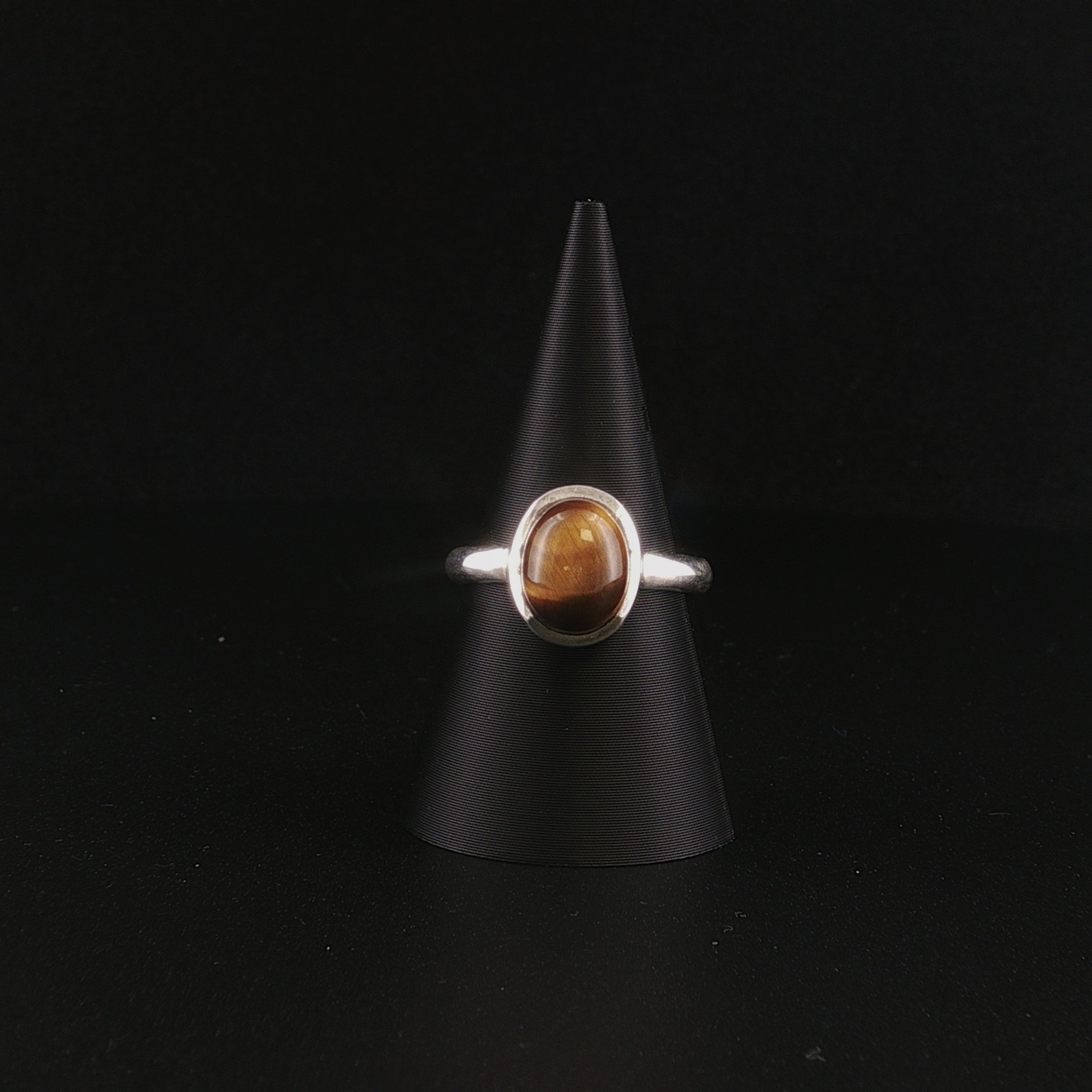 Tigerauge Ring