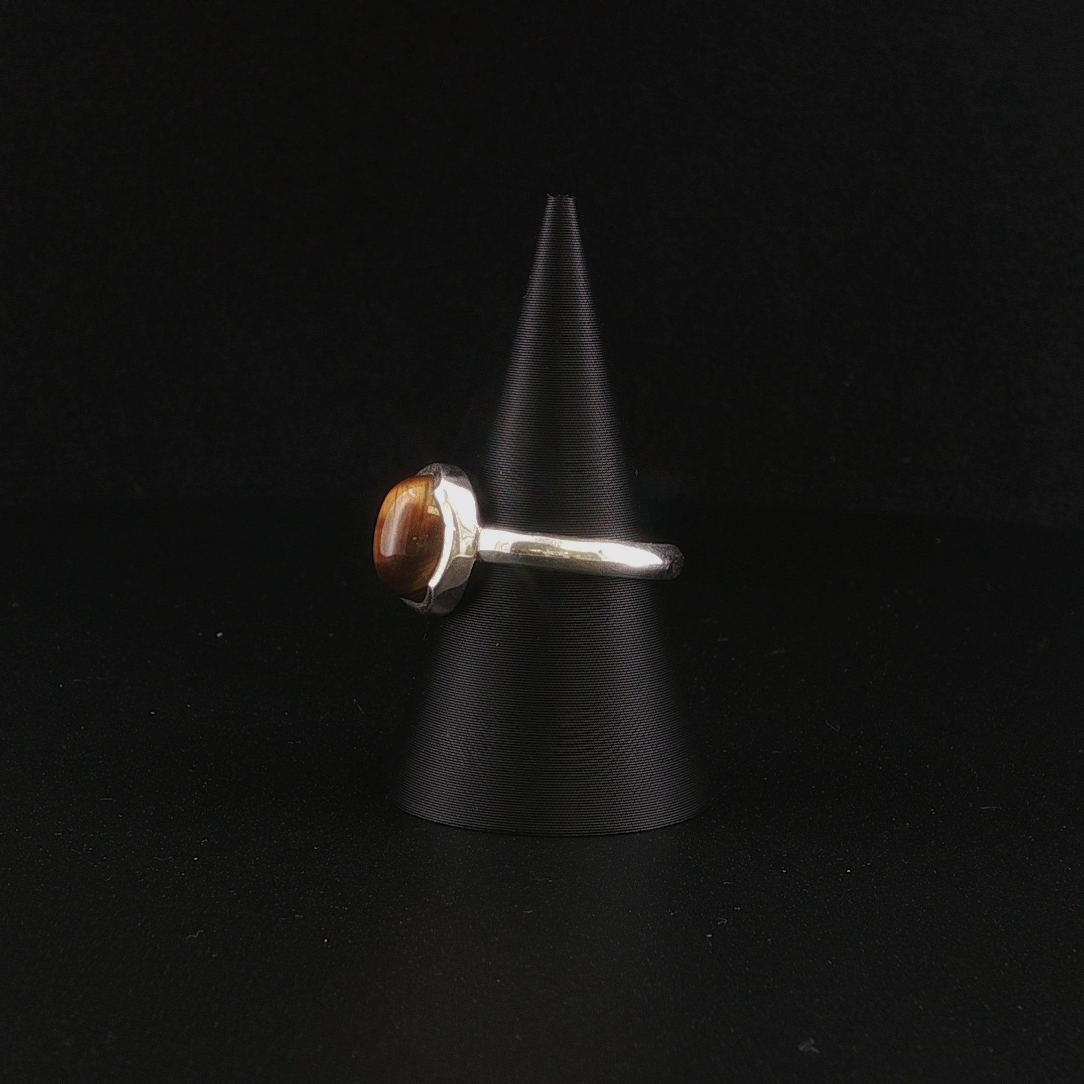 Tigerauge Ring