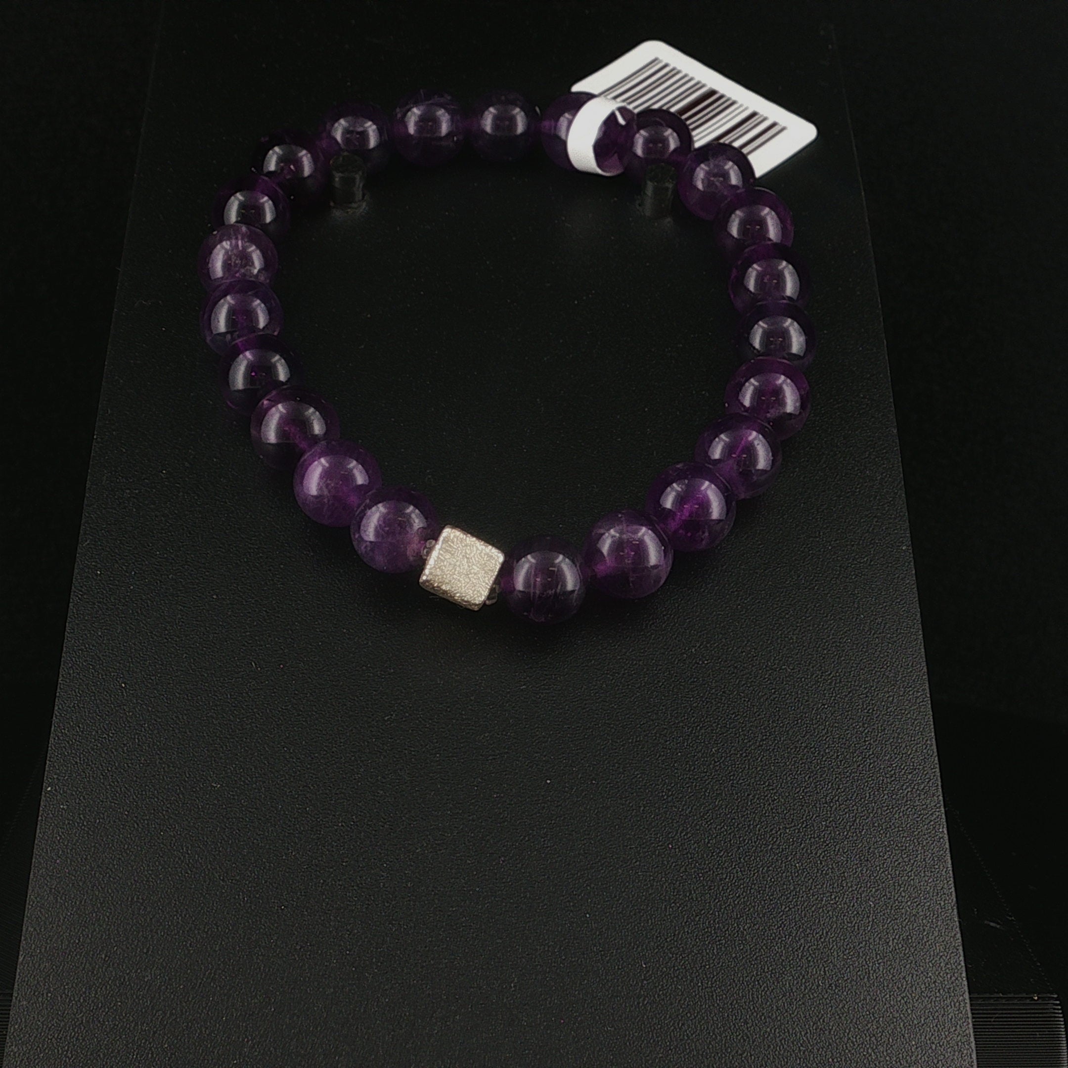 Elegantes Amethyst-Armband