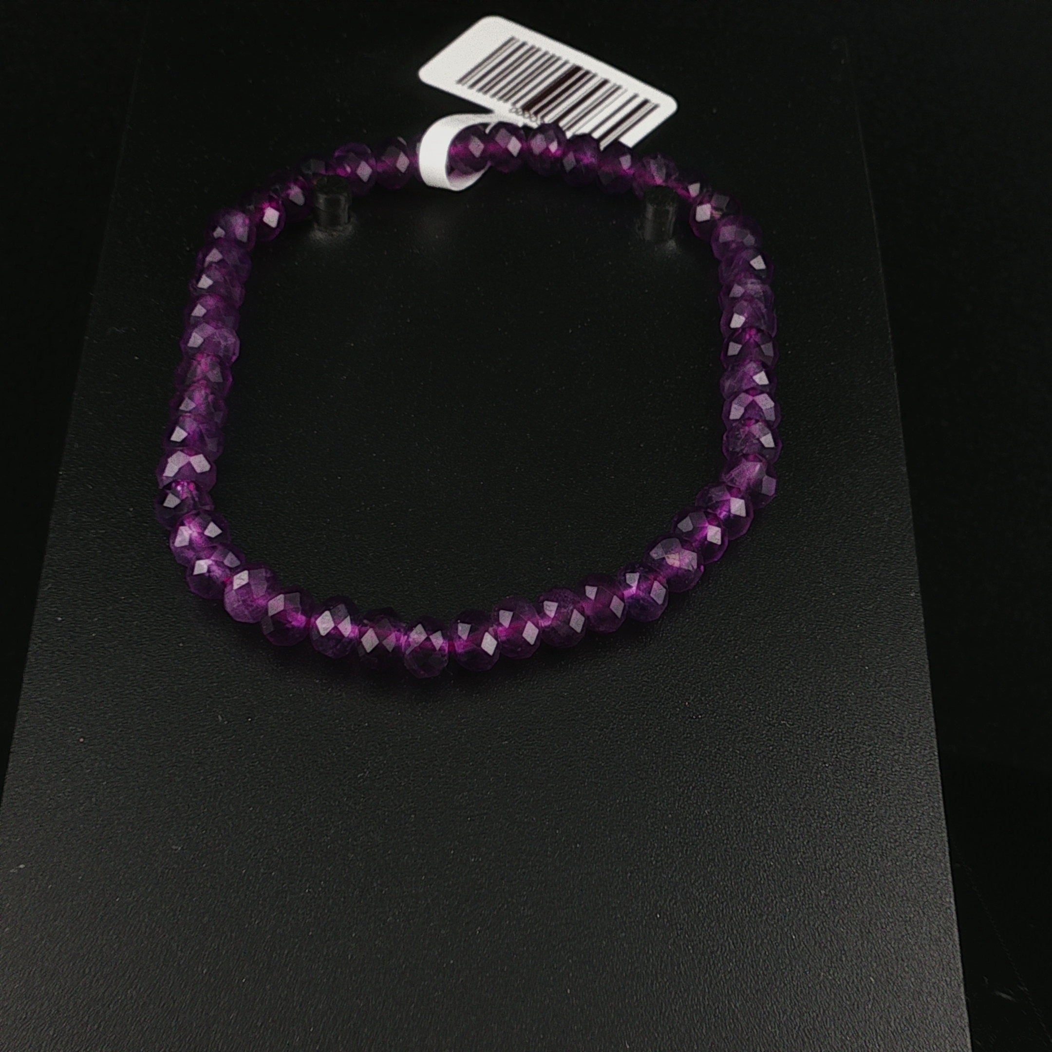 Elegantes Amethyst-Armband