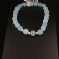 Aquamarin Armband mit 925 Silber