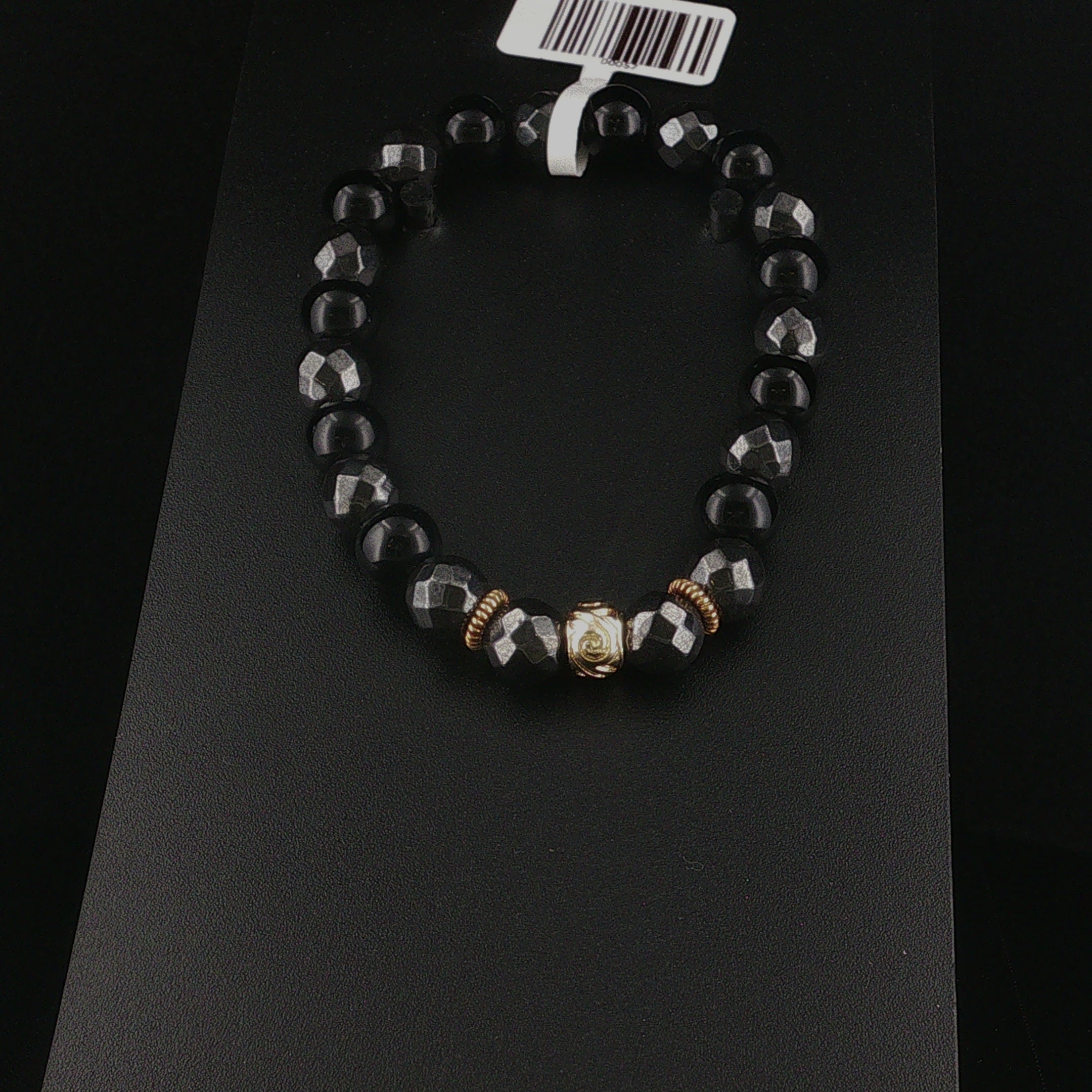 Onyx & Hämatit Armband