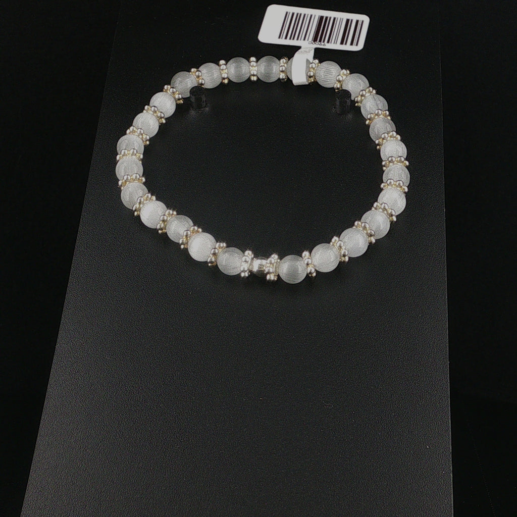Selenit Armband