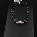 Gold Obsidian Armband