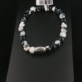 Zebra Marmor Armband
