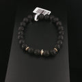 Elegantes Lavastein Armband