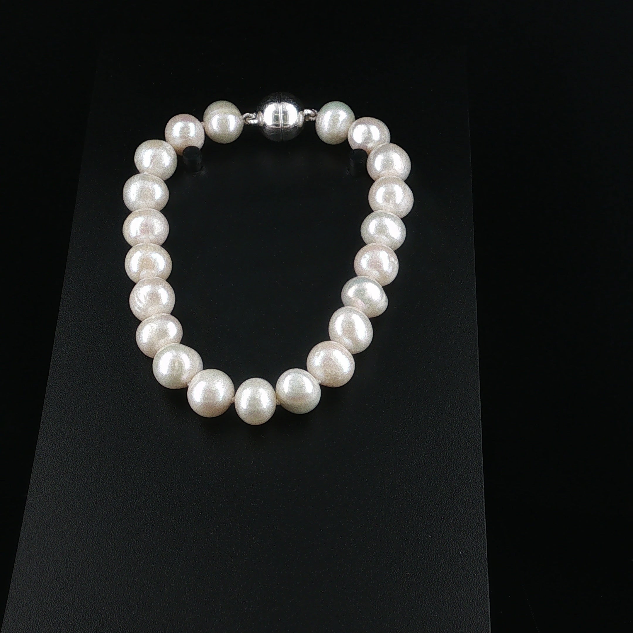 exklusives Süsswasser-Perlen Armband
