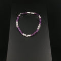 Amethyst und Bergkristall Armband