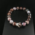 Armband aus braunem Pietersit
