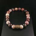 Armband aus versteinertem Holz