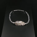 Bedampftes Bergkristall-Armband