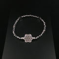 Bedampftes Bergkristall-Armband