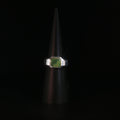 Siegelring aus Silber mit Jade
