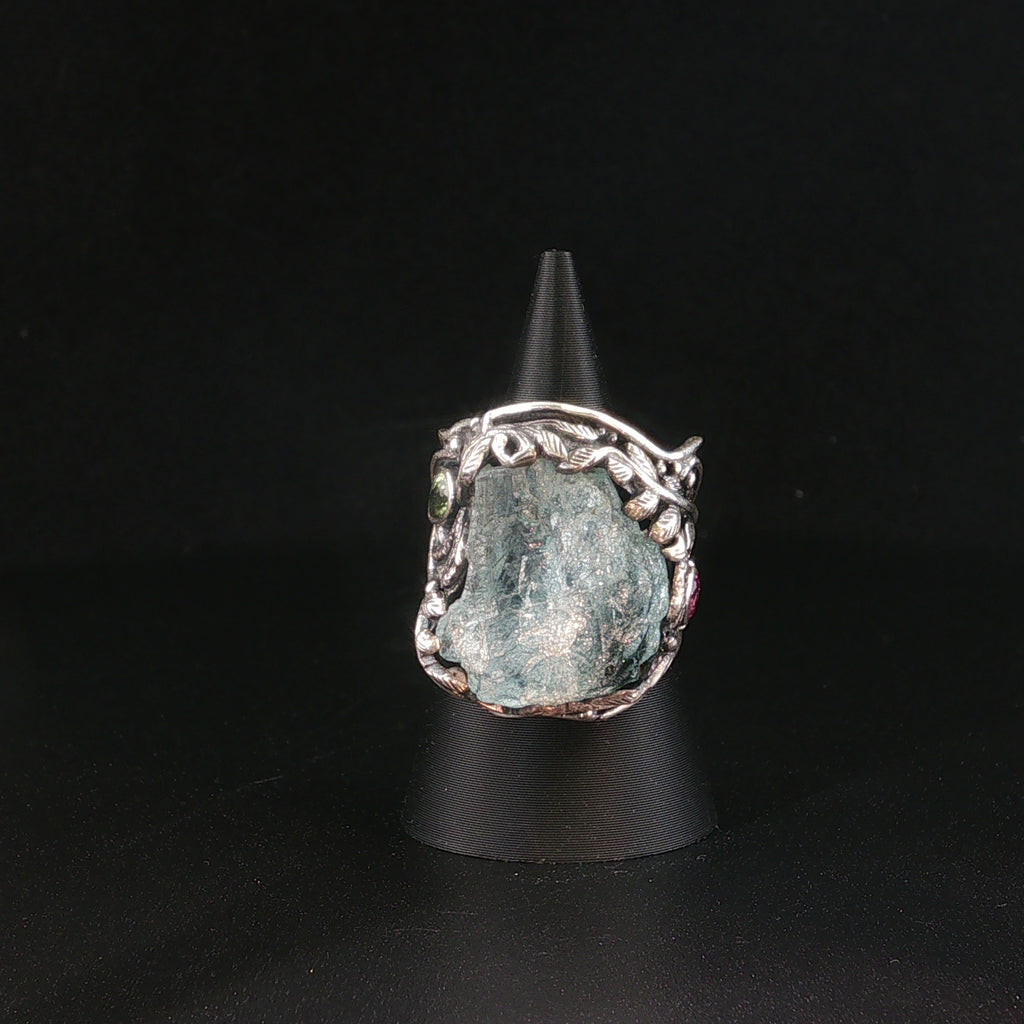 exklusiver Aquamarin Ring