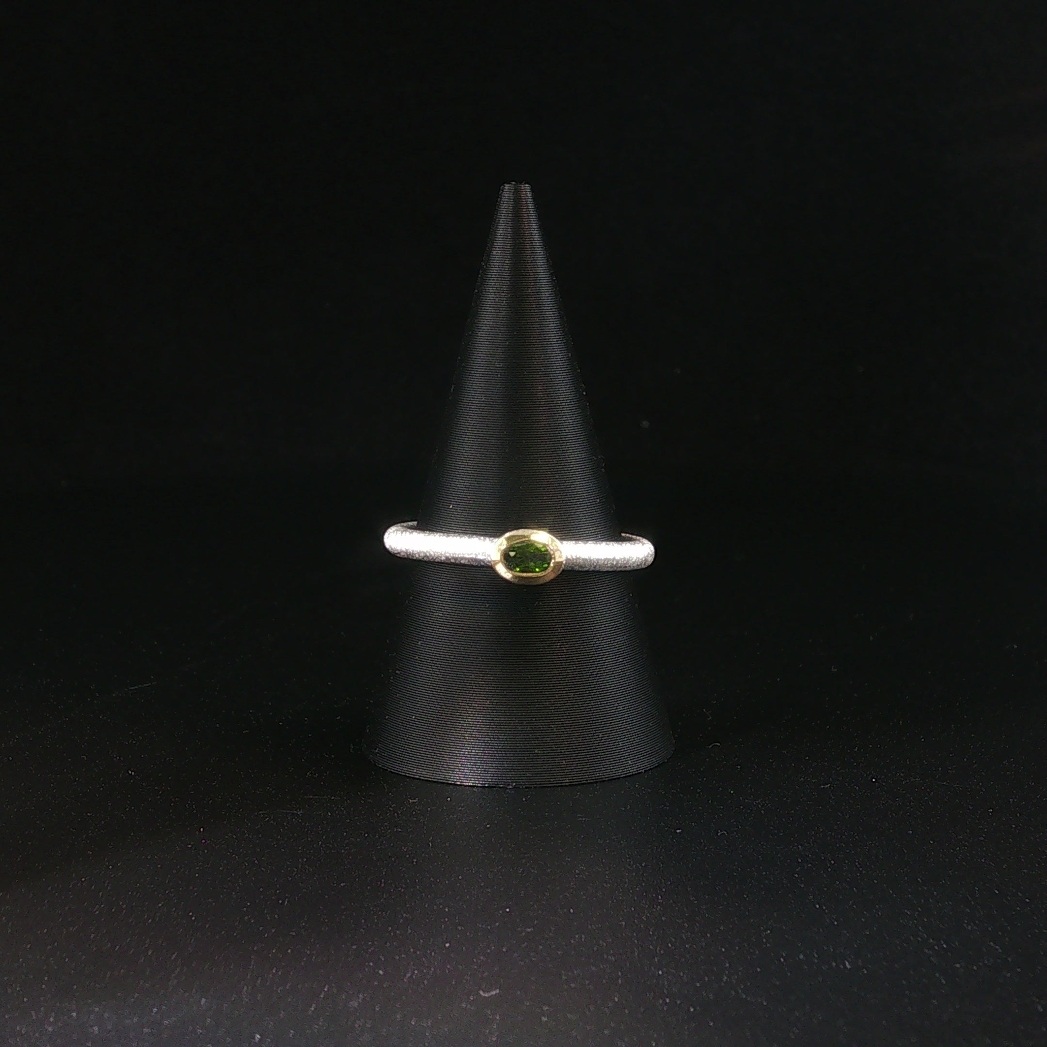 Chromdiopsid Ring