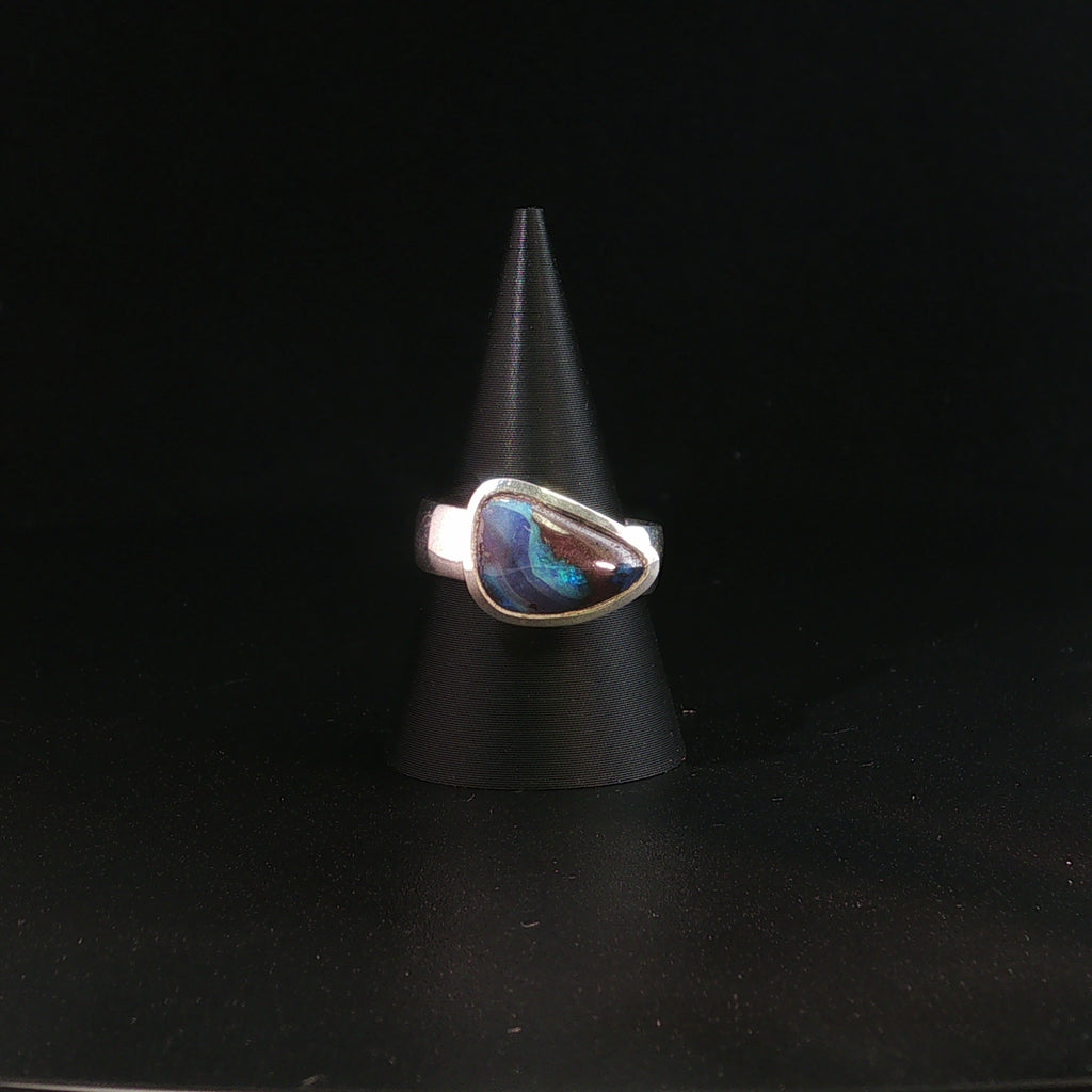 Boulder Opal Ring