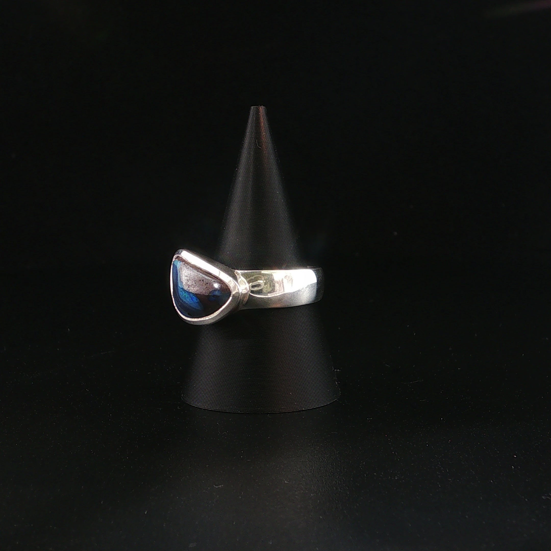 Boulder Opal Ring