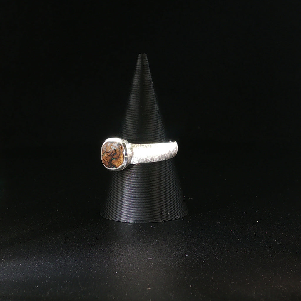 Boulder Opal Ring