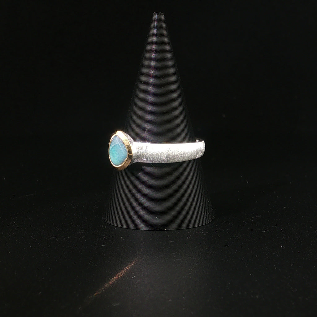 Boulder Opal Ring