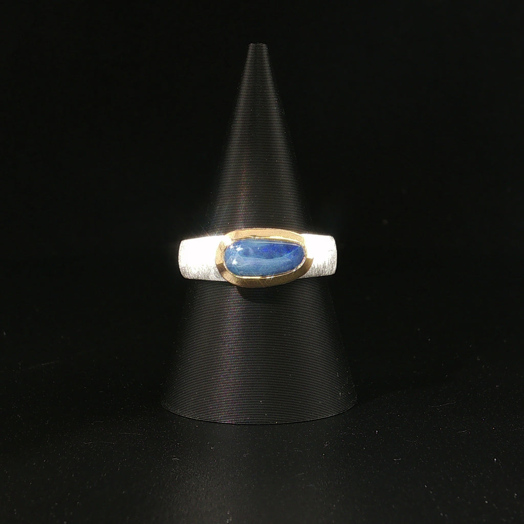 Boulder Opal RIng