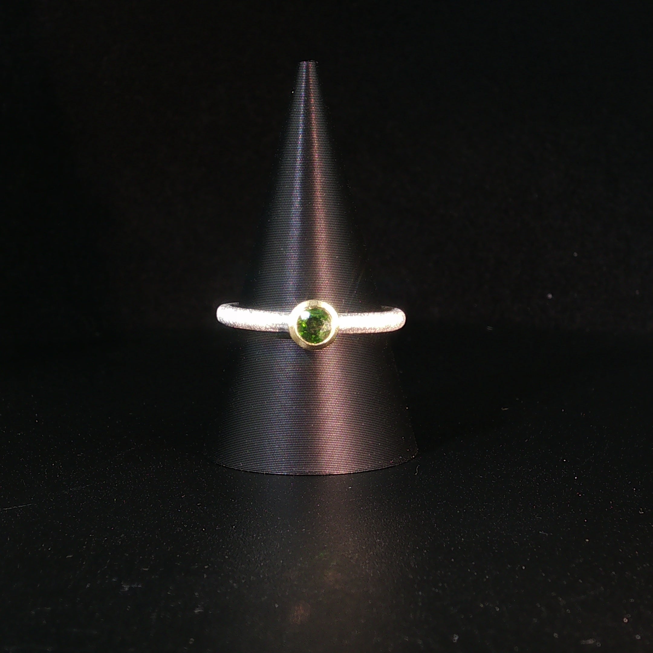 Chromdiopsid Ring