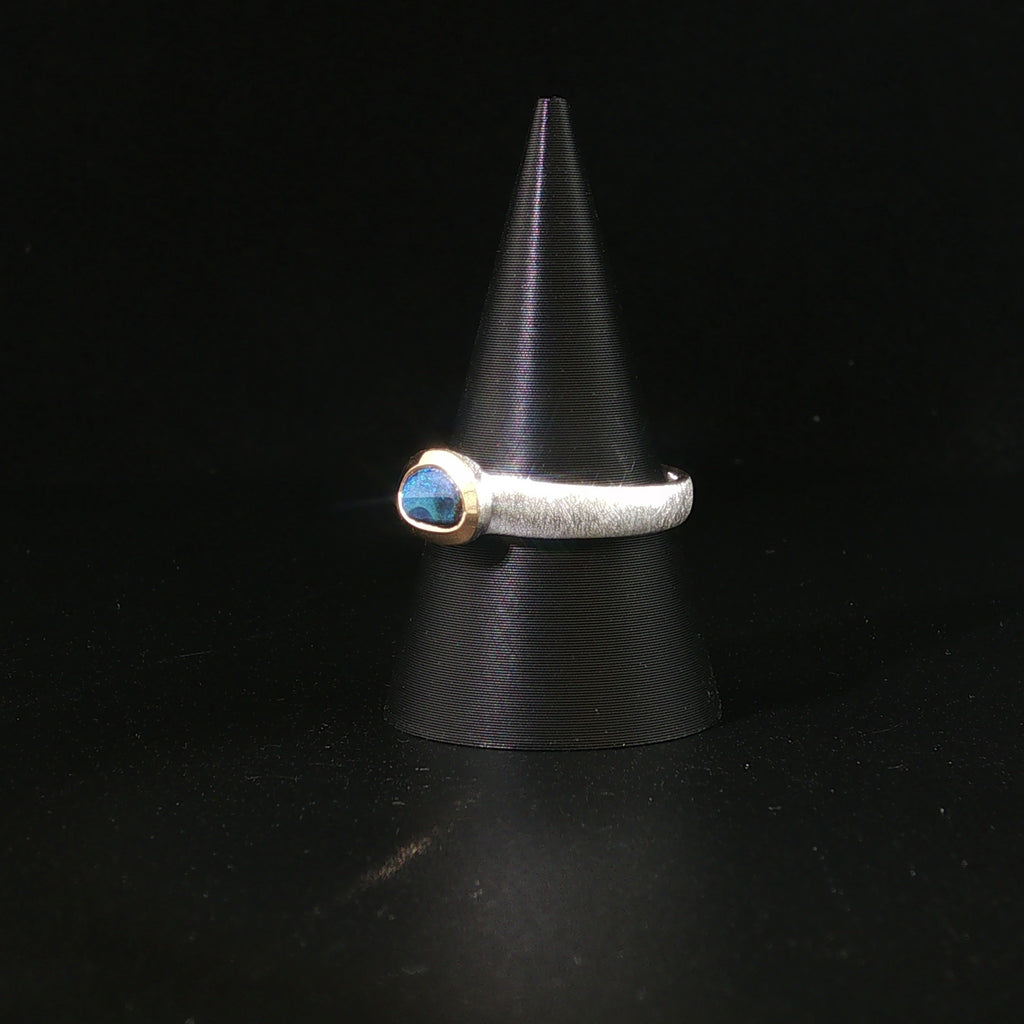 Boulder Opal Ring