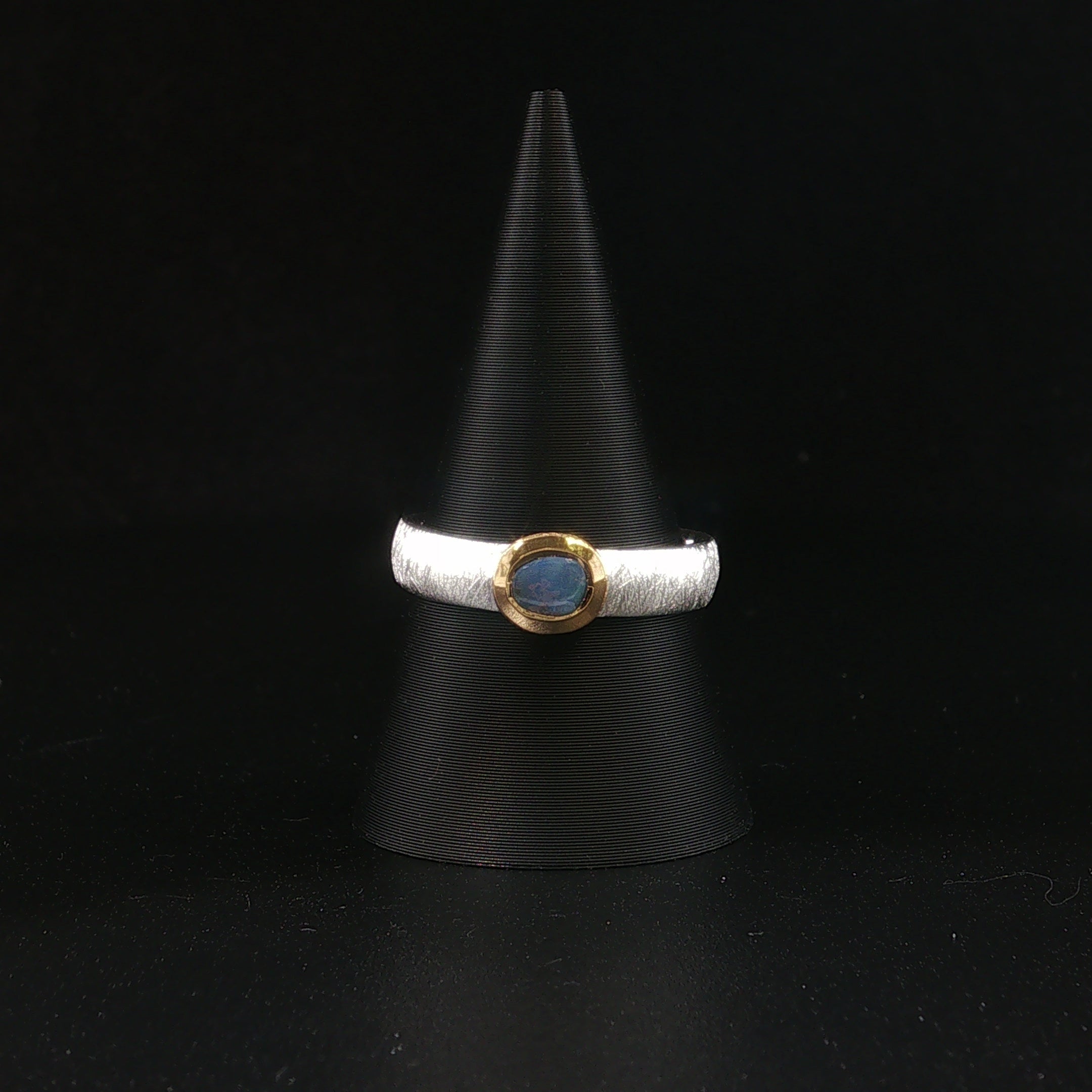 Boulder Opal Ring