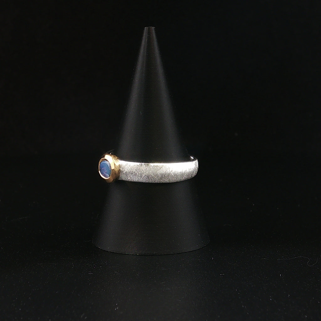 Boulder Opal Ring