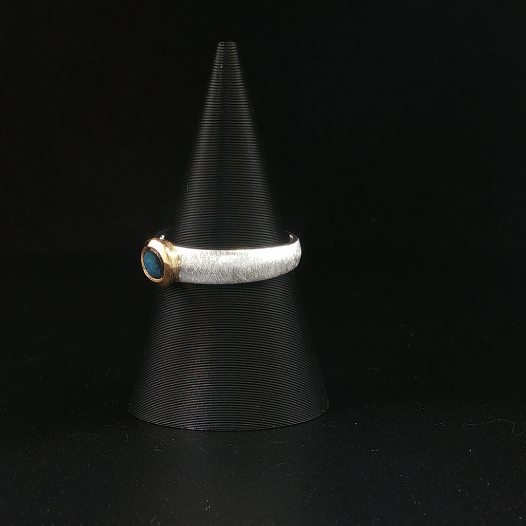Boulder Opal Ring
