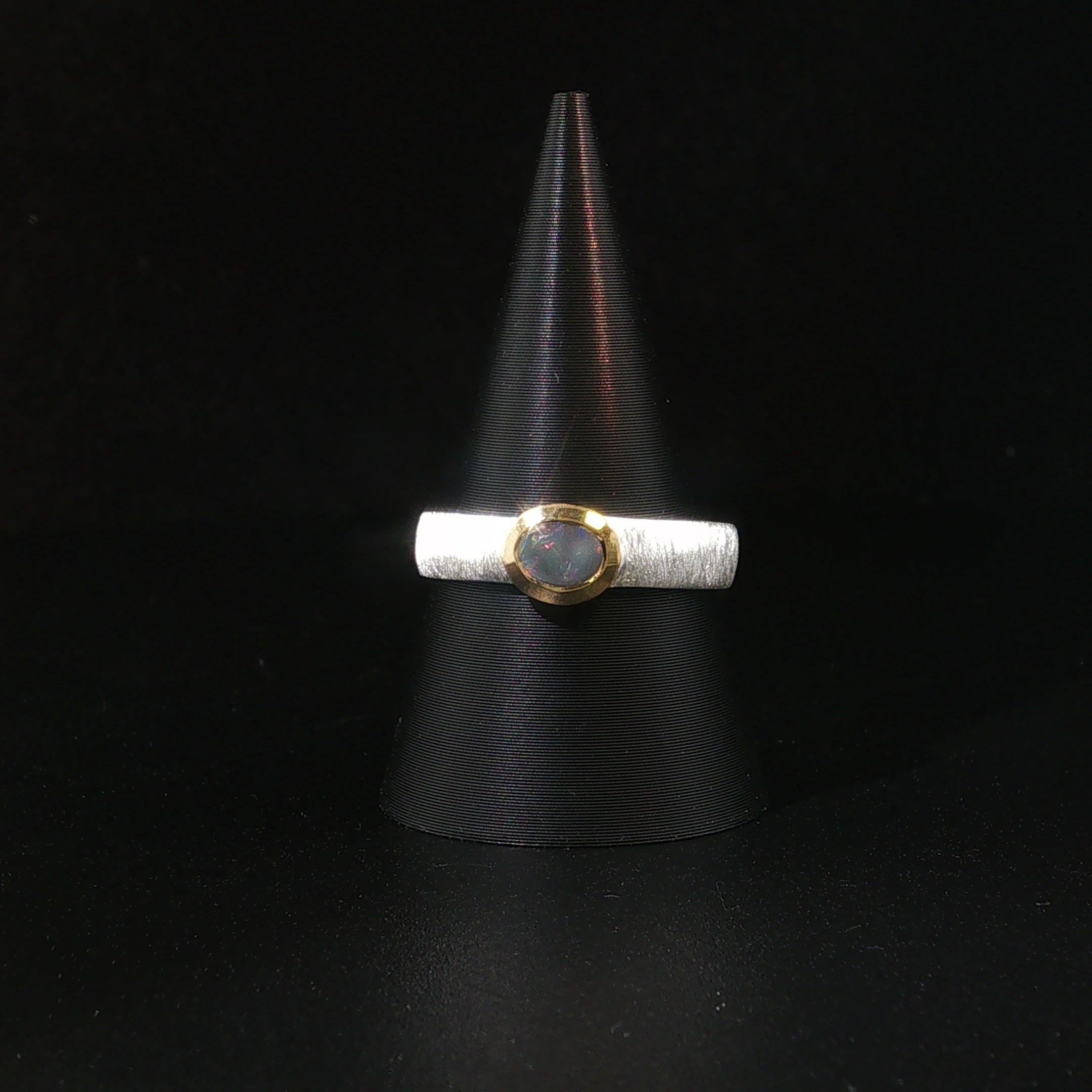 Boulder Opal Ring