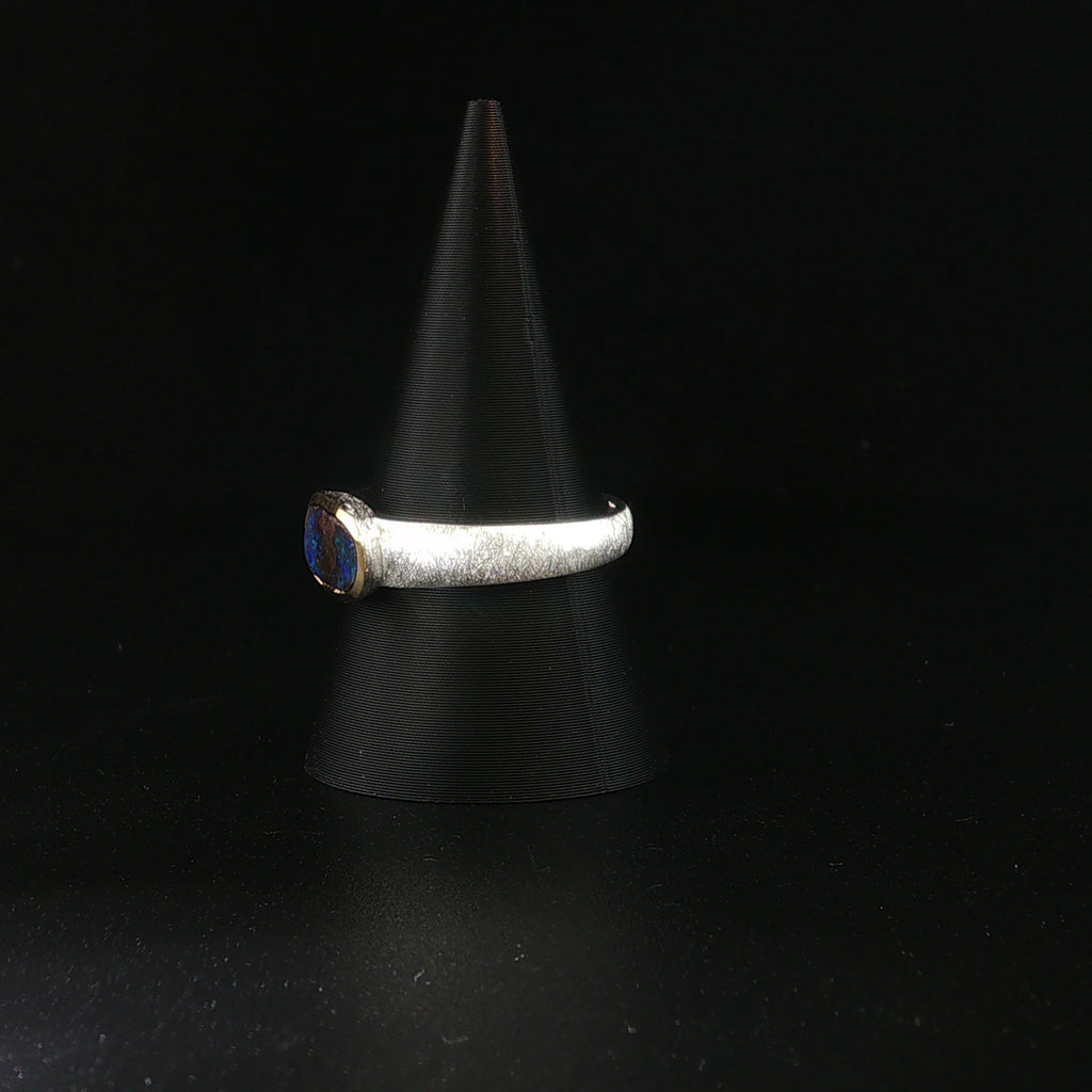 Boulder Opal Ring
