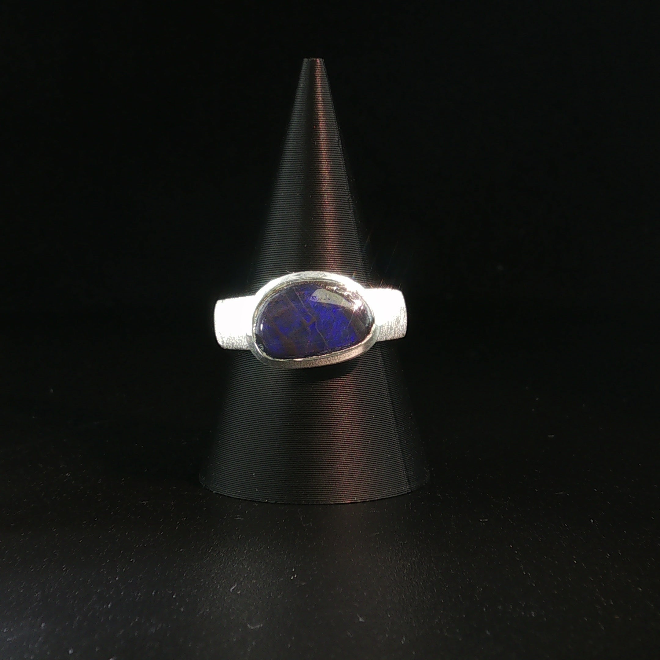 Boulder Opal Ring