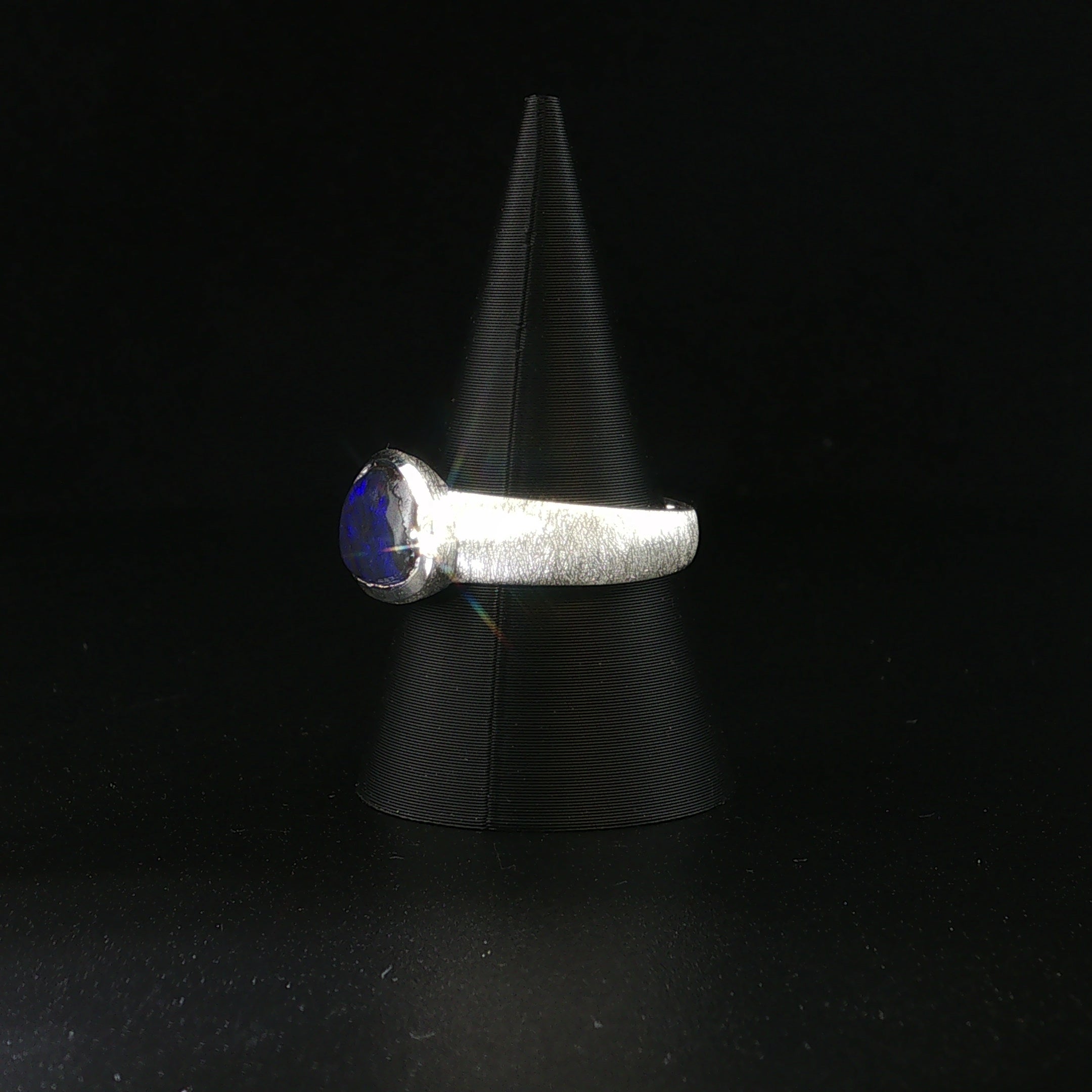 Boulder Opal Ring
