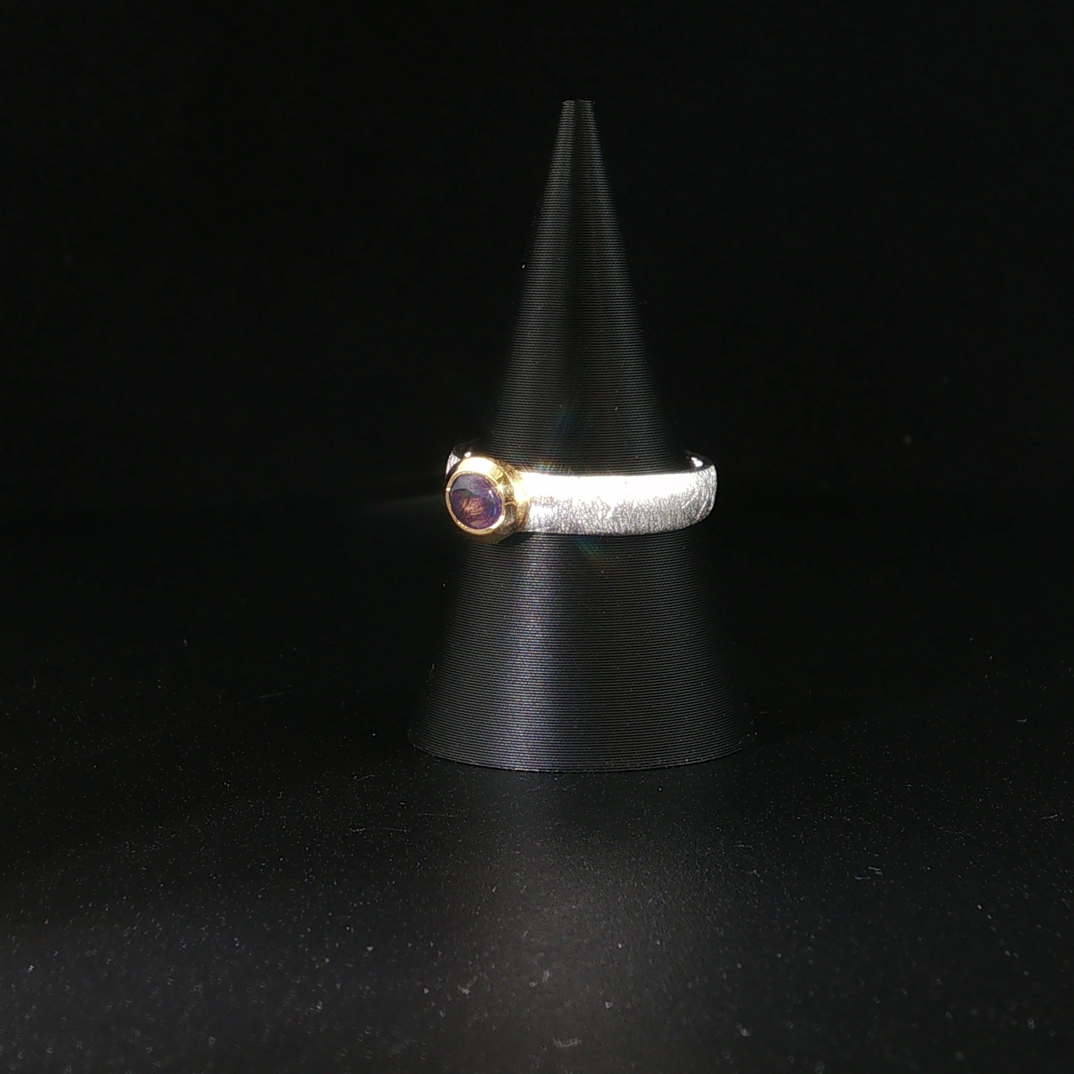 Boulder Opal Ring