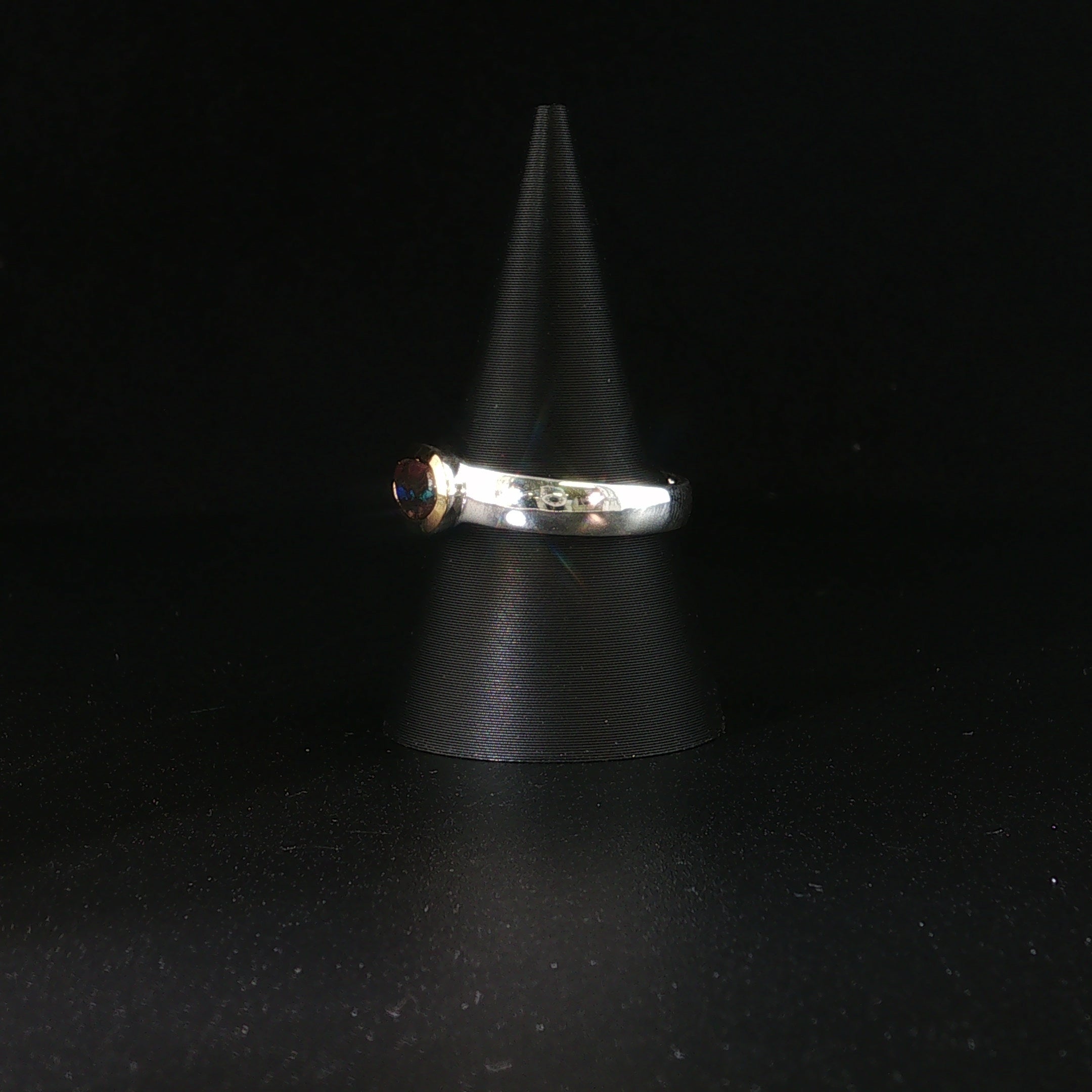 Boulder Opal Ring