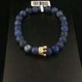 Lapislazuli "matt" Armband